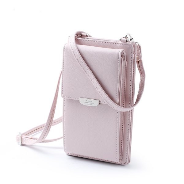 Women Casual Wallet Brand Cell Phone Wallet Big Card Holders Wallet Handbag Purse Clutch Messenger Shoulder Straps Bag - Image 5