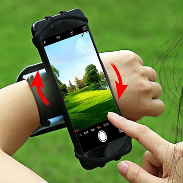 Wrist Phone Band Forearm Wristband Holder 180 Degree Rotatable For Running Cycling Gym Jogging Fit for Phones - Image 4
