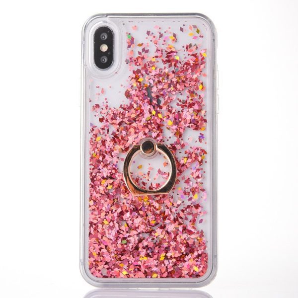 Shine Twinkle Liquid Quicksand Phone Case For iPhone11 Xs Max XR 6s 7/8plus Kickstand Ring Dynamic Cover Skin Shell Protection - Image 8