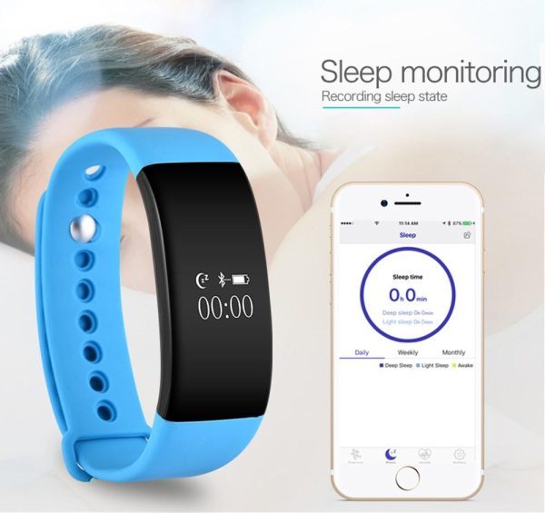 V66 Sport Smartwatch BT 4.0  IP67 Waterproof Heart Rate Monitor Smart Wristband Health Bracelet for Android IOS Phone - Image 5