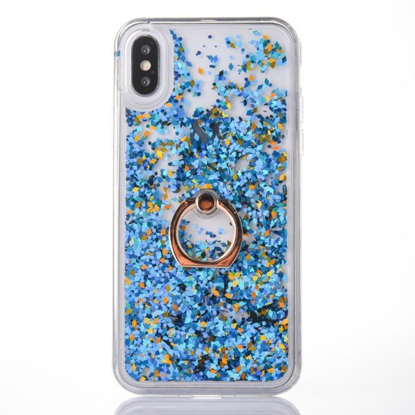 Shine Twinkle Liquid Quicksand Phone Case For iPhone11 Xs Max XR 6s 7/8plus Kickstand Ring Dynamic Cover Skin Shell Protection - Image 9