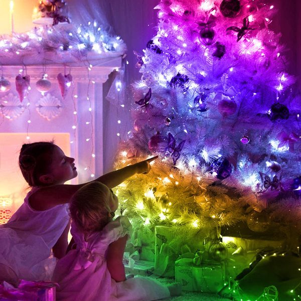 USB Bluetooth Copper Wire Light String Smart Phone APP Music Christmas Decoration Light Rainproof Led RGB Light String - Image 5