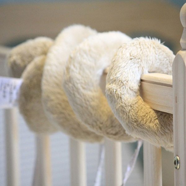 Culla Letto Giocattoli Per Bambini Musicale Mobile Molle Del Coniglio di Peluche Culla Passeggino Appeso Sonaglio Giocattolo Del Regalo Appena Nato - Image 5