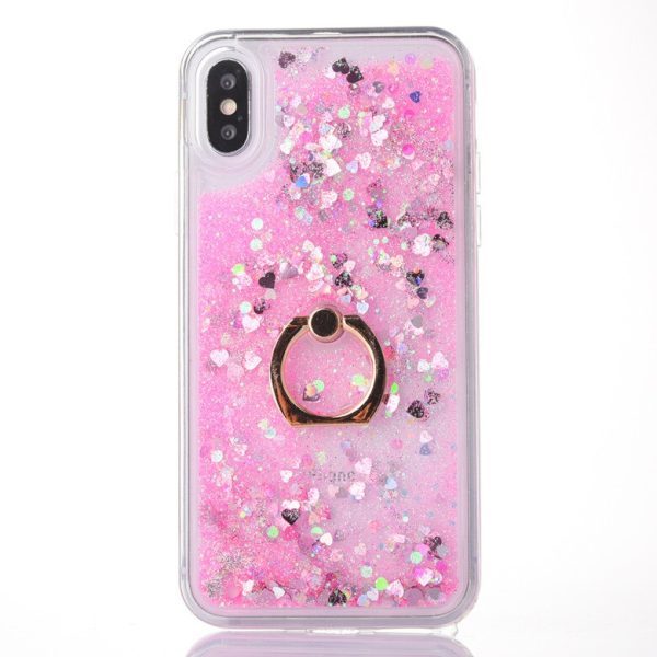 Shine Twinkle Liquid Quicksand Phone Case For iPhone11 Xs Max XR 6s 7/8plus Kickstand Ring Dynamic Cover Skin Shell Protection - Image 14