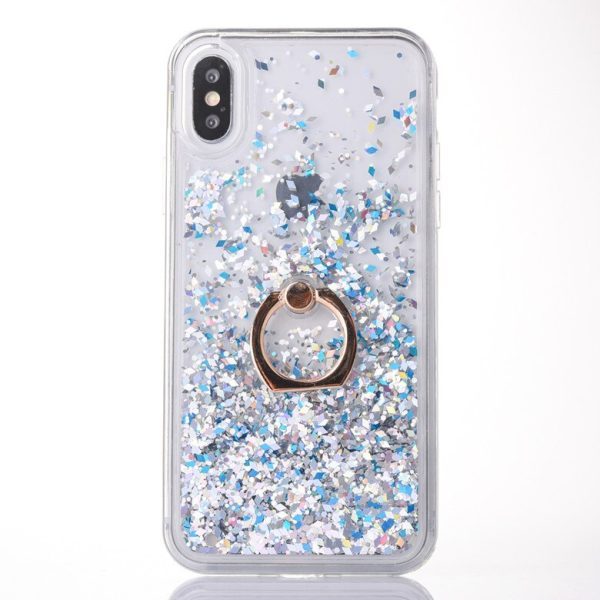 Shine Twinkle Liquid Quicksand Phone Case For iPhone11 Xs Max XR 6s 7/8plus Kickstand Ring Dynamic Cover Skin Shell Protection - Image 10