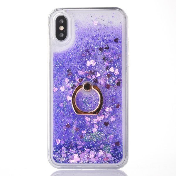 Shine Twinkle Liquid Quicksand Phone Case For iPhone11 Xs Max XR 6s 7/8plus Kickstand Ring Dynamic Cover Skin Shell Protection - Image 11