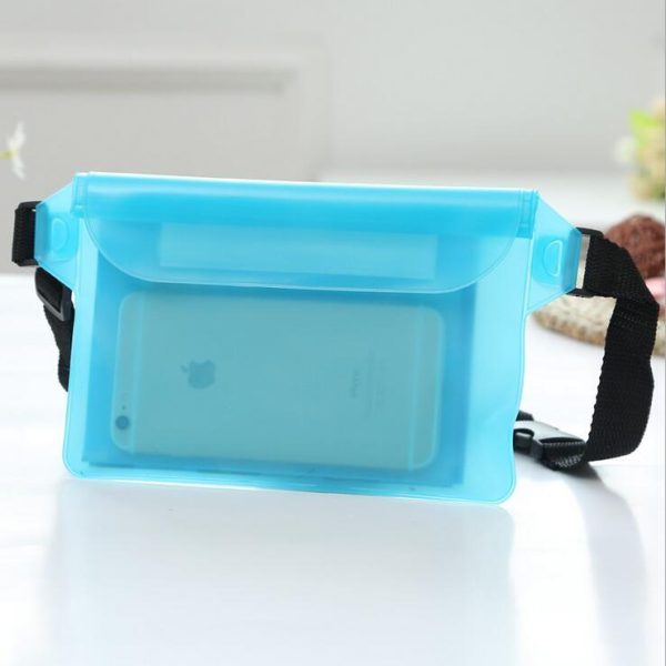 Waterproof Sports Bag Waist Bag Swimming Drifting Diving Waist Fanny Pack Pouch Underwater Dry Shoulder Backpack Phone Pocket
