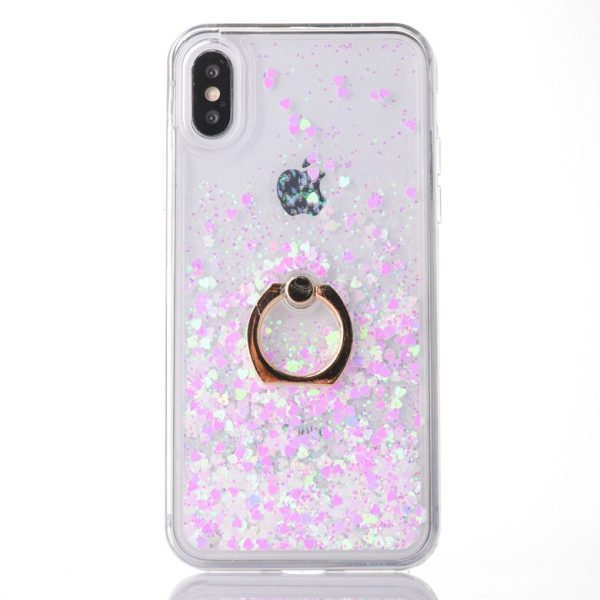 Shine Twinkle Liquid Quicksand Phone Case For iPhone11 Xs Max XR 6s 7/8plus Kickstand Ring Dynamic Cover Skin Shell Protection - Image 13