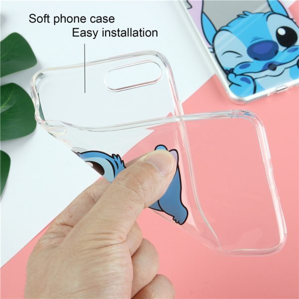 Cartoon Silicone Phone Case For iPhone 7 8 Plus XS MAX XR Cute Soft Mickey Minnie Cover - Image 2