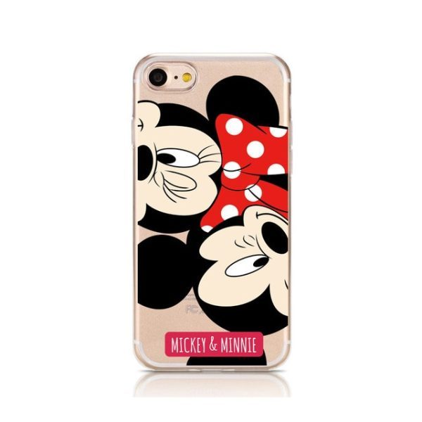 Cartoon Silicone Phone Case For iPhone 7 8 Plus XS MAX XR Cute Soft Mickey Minnie Cover - Image 9