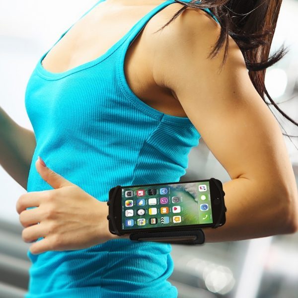 Wrist Phone Band Forearm Wristband Holder 180 Degree Rotatable For Running Cycling Gym Jogging Fit for Phones - Image 2