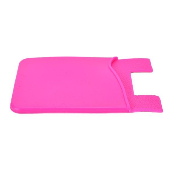 Adhesive Sticker Back Cover Card Holder Case Pouch For Cell Phone colorful card holder 1PCS - Image 4