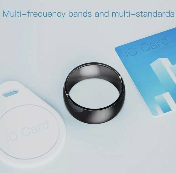 R4 smart ring SO black technology NFC magic ring ring mobile phone bracelet jewelry - Image 3