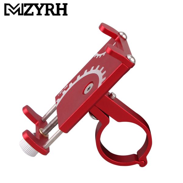 Bicycle Mobile Phone Bracket Aluminum Alloy Fixed Navigation Battery Electric Car Motorcycle Mobile Phone Bracket Riding - Image 5