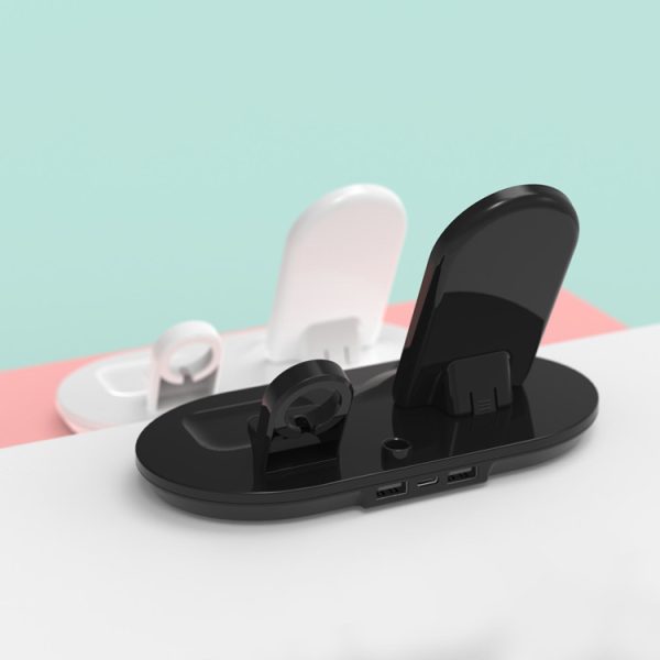 Three-In-One Wireless Charger 10W Mobile Phone Wireless Charging Four-In-One Wireless Charging Stand - Image 3