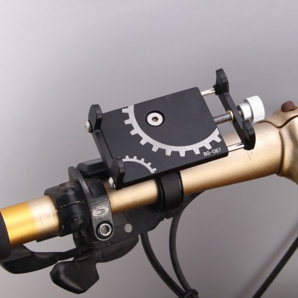 Bicycle Mobile Phone Bracket Aluminum Alloy Fixed Navigation Battery Electric Car Motorcycle Mobile Phone Bracket Riding - Image 6