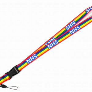 Colorful NHS detachable buckle mobile phone hanging rope long chest card camera hanging rope