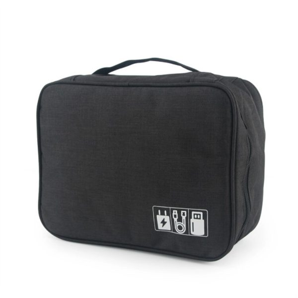 Travel Digital Cable Storage Bag Earphones Mobile Power Organizer Bag Waterproof Electronics Accessories Case - Image 7