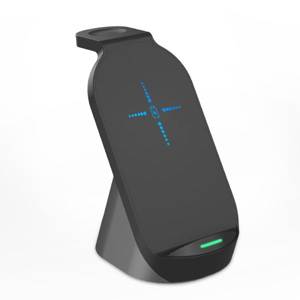 3-In-1 Wireless Charger For Apple Mobile Phone Watch Headset Vertical Wireless Charging Three-In-One Fast Charge - Image 6