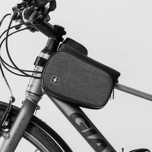 122007 Touch Screen Bike 6.5in Cell Mobile Phone Bag Front Frame Top Tube Cycling Pouch Double Side Bicycle Pannier - Image 6