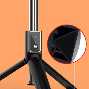 Extended P40S Bluetooth Selfie Stick Universal Live Tripod Selfie Stick for Android/iOS Mobile Phones