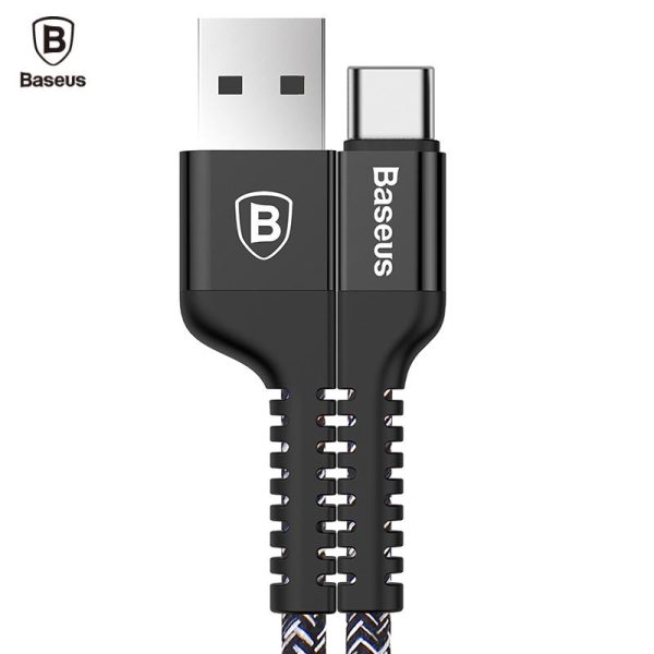 Baseus USB Type C Cable Fast Charge Data Synchronous USB C Type-c Cable for Charger Phone Cable - Image 2