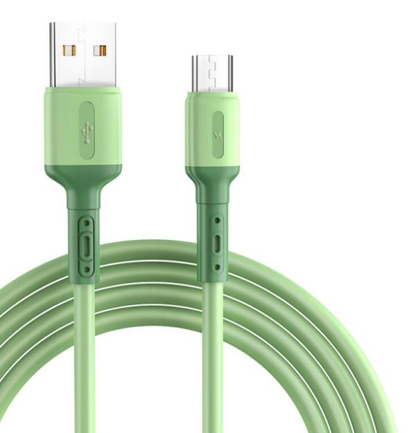 3A Liquid Silicone Micro USB Type C Cable Mobile Phone Charger Fast Charging USB Data Cord Charge - Image 6