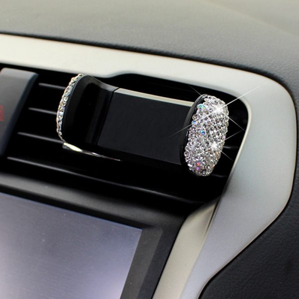 3 in 1 360 Degree Car Phone Holder for Car Dashboard Auto Windows and Air Vent with DIY Crystal Diamond Type for BMW for Toyota - Image 3