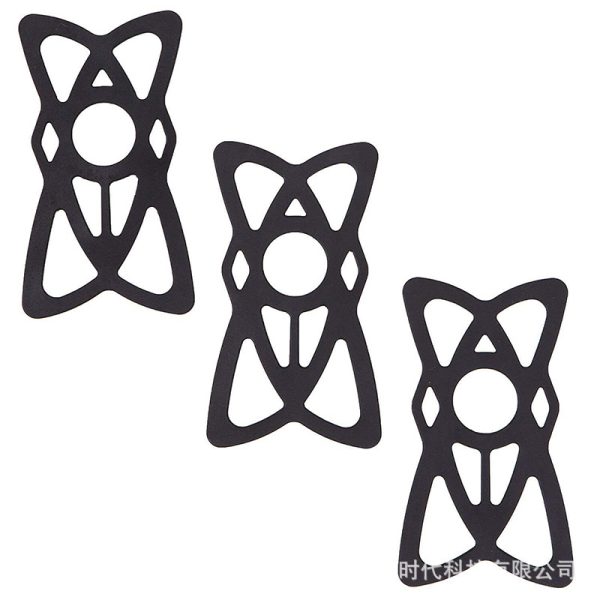 Bicycle Mobile Phone Bracket Fixed Strap Bicycle Anti-Fall Rubber Strap Silicone Sheet Riding Equipment Accessories - Image 3