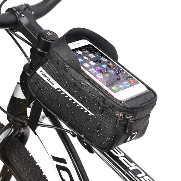 Bicycle Bag Front Beam Bag Upper Tube Bag Mountain Bike Bag Large Capacity Mobile Phone Bag Bicycle Riding Equipment - Image 2