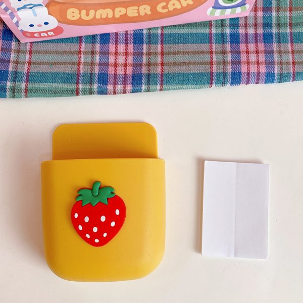 Wall-Mounted Remote Control Storage Box Wall-Mounted Box Free Punching Phone Box Cute Stationery Makeup Brush Rack - Image 11