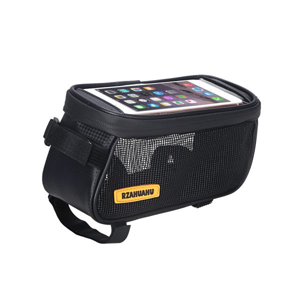 Bicycle Bag Golf Front Beam Bag Mountain Bike Headphone Audio Bag Mobile Phone Navigation Upper Tube Bag Riding Accessories - Image 2