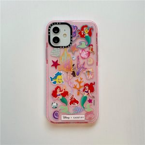 Suitable for iPhone12promax Cute Princess Mobile Phone Cover Two-Color Apple 8plus Soft 11pro/XR Anti-Fall 7