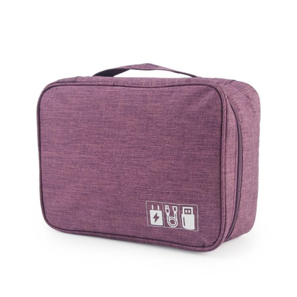 Travel Digital Cable Storage Bag Earphones Mobile Power Organizer Bag Waterproof Electronics Accessories Case - Image 10