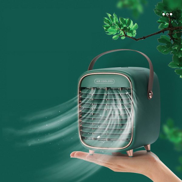 Air Cooler USB Mini Water Cooling Fan Household Small Multi-Function Air Conditioner Fan Portable Mobile Air Conditioner - Image 4