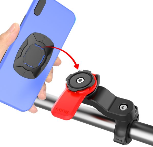 Simple Riding Bracket Electric Motorcycle Bicycle Anti-Shake Mobile Phone Bracket