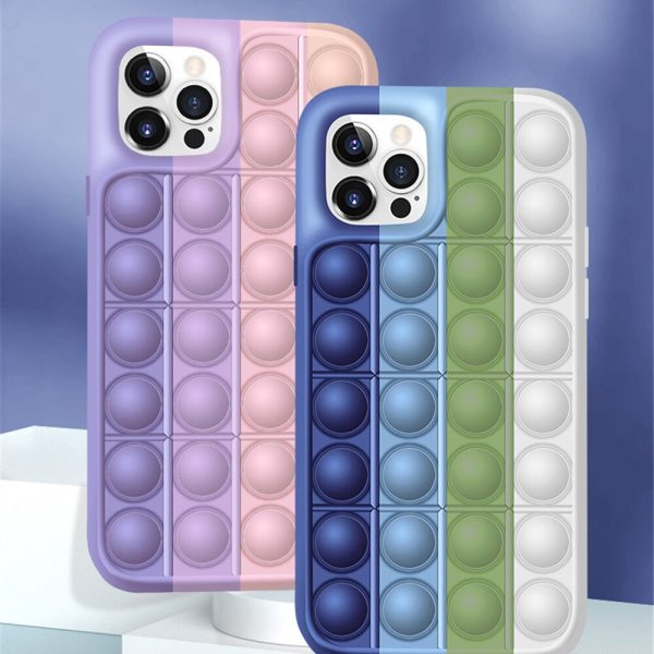Best phone case Mini Tabletop Game Push Pop phone cover Silicone Rodent Pioneer Thinking for iPhone 12 - Image 2