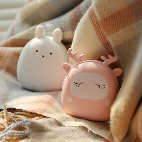 Time Show Elf Hand Warmer Deer Plough Rabbit Gore Mobile Power Charging Warmer Hand Warmer - Image 4