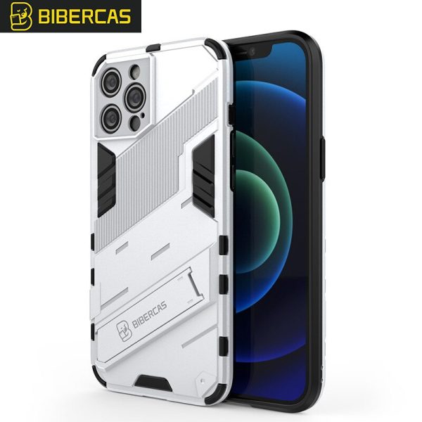 BIBERCAS for iphone11 all-inclusive mobile phone shell 13 anti-fall magnetic hard shell bracket apple 12 protective cover - Image 5