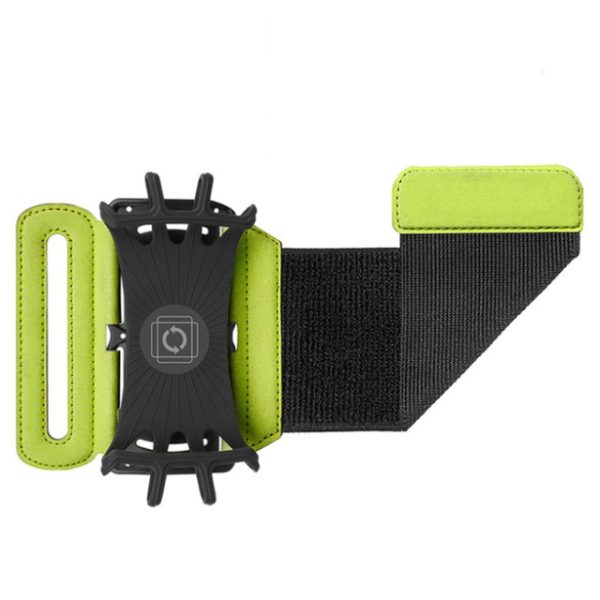 180 Degree Rotatable Running Wristband Phone Case Arm Band Sport Cycling Gym Wristlet Belt Armband Bag - Image 9