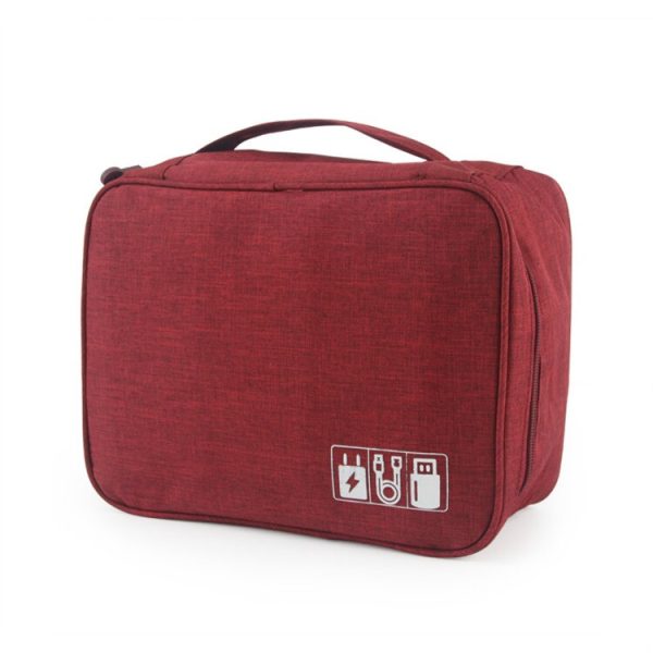 Travel Digital Cable Storage Bag Earphones Mobile Power Organizer Bag Waterproof Electronics Accessories Case - Image 11