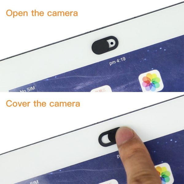 6Pcs/lot  WebCam Cover Shutter Magnet Slider Plastic For iPhone Web Laptop PC For iPad Tablet Camera Mobile Phone Privacy Sticker - Image 3
