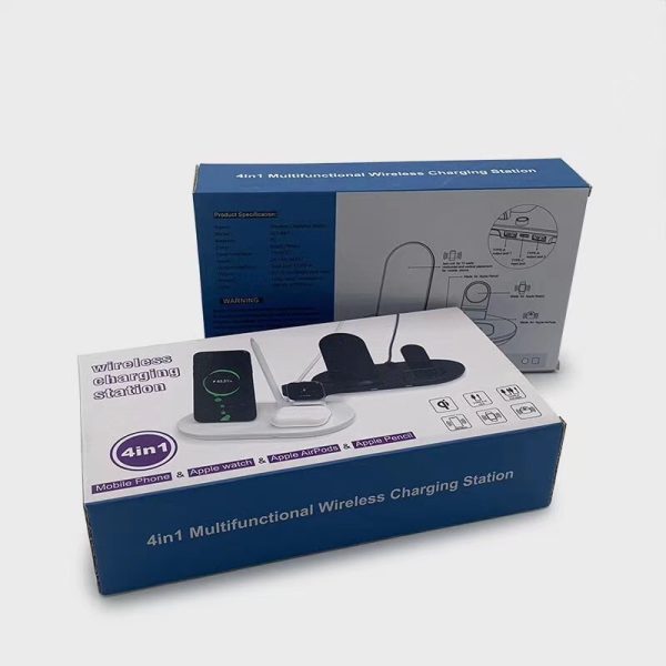 Three-In-One Wireless Charger 10W Mobile Phone Wireless Charging Four-In-One Wireless Charging Stand - Image 5