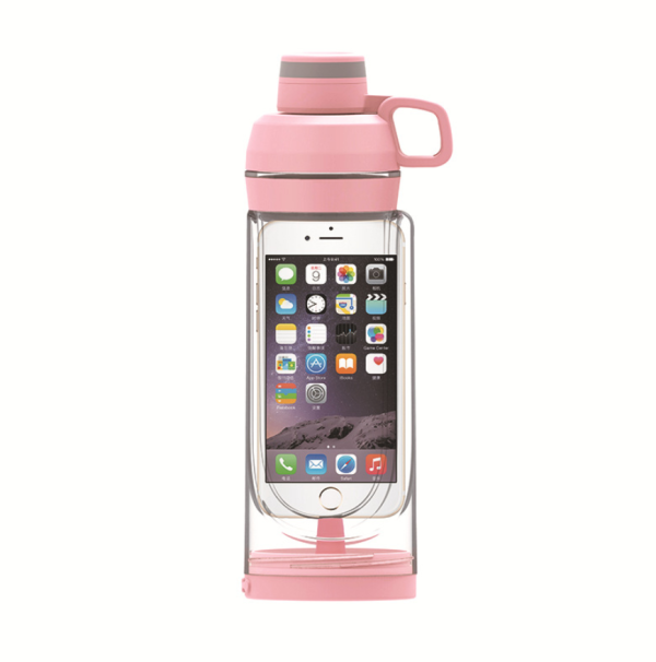 Plastic Water Cup Black Technology Portable Small Cell Phone Hidden Cup 400ml Portable small mobile phone hidden cup A1 - Image 10