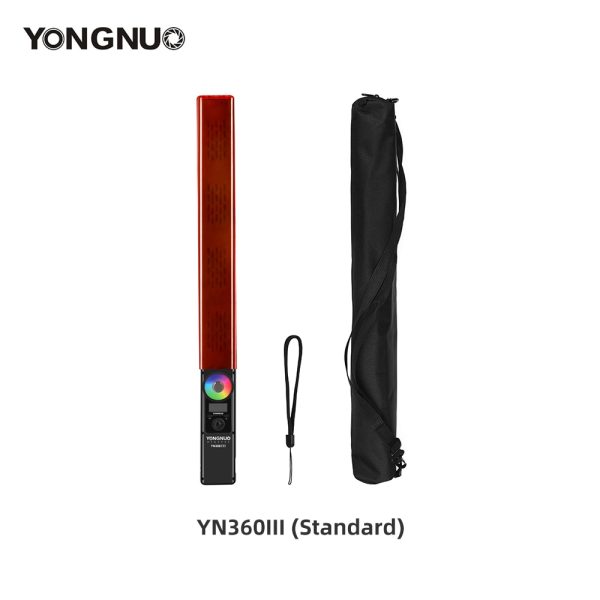 Yongnuo YN360 III YN360III Handheld 3200K-5500K RGB Colorful Ice Stick LED Video Light Touch Adjusting Controlled by Phone App - Image 5