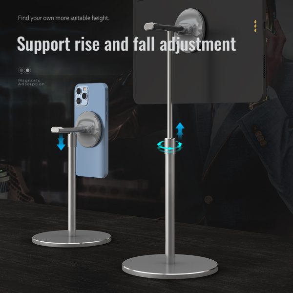 Face Disc Lift Hanging Headphone Bracket Suitable For Apple ipad Mobile Phone Tablet Universal Magnetic Bracket - Image 2