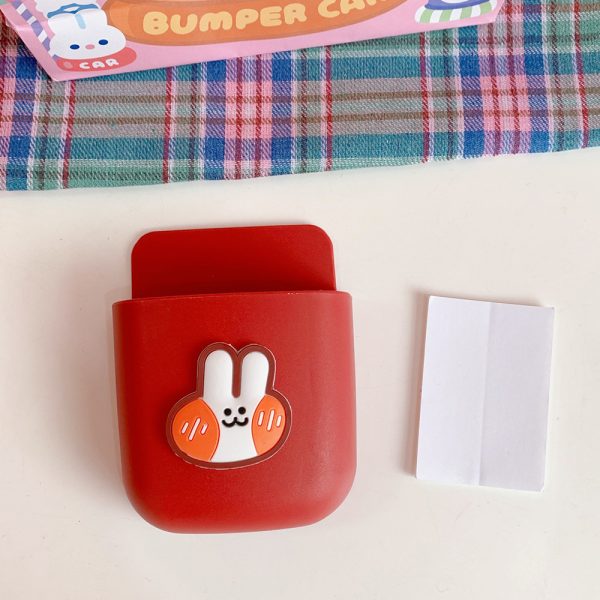 Wall-Mounted Remote Control Storage Box Wall-Mounted Box Free Punching Phone Box Cute Stationery Makeup Brush Rack - Image 14