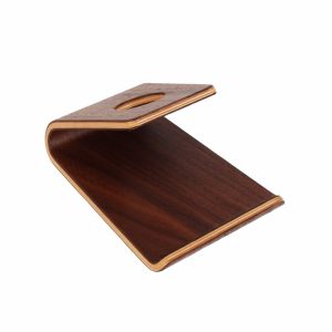 Universal Wooden Bamboo Mobile Phone Stand Holder Lightweight Slim Cellphones Stands for iPhone