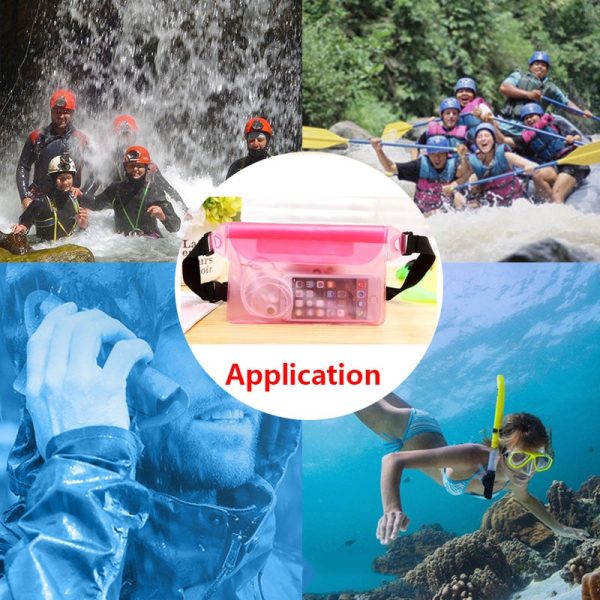 Waterproof Swimming Bag Ski Drift Diving Shoulder Waist Pack Bag Underwater Mobile Phone Bags Case Cover For Beach Boat Sports - Image 6