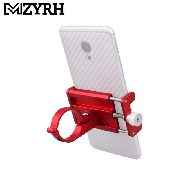 Bicycle Mobile Phone Bracket Aluminum Alloy Fixed Navigation Battery Electric Car Motorcycle Mobile Phone Bracket Riding - Image 4